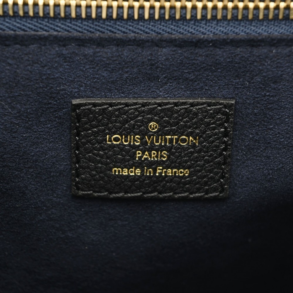 Louis Vuitton Empreinte Neverfull MM Noir Black Tote Bag Back - Picture 12 of 14